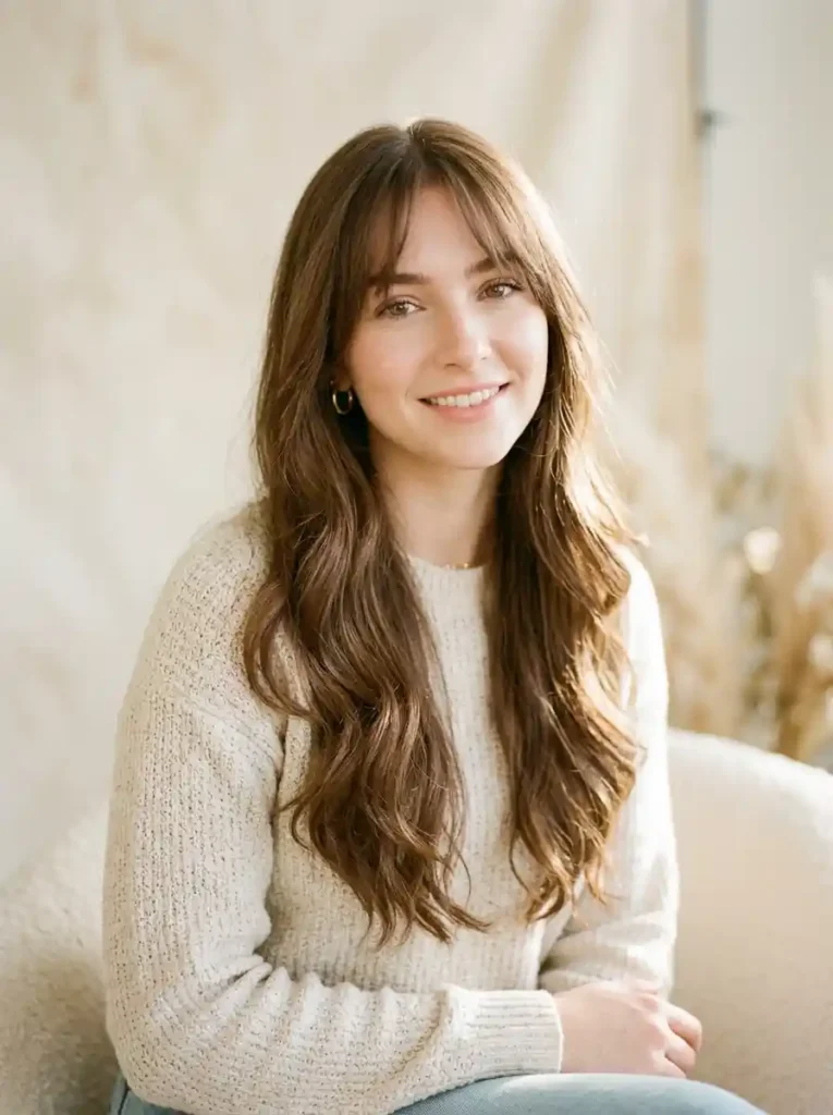 1. Wispy Curtain Bangs Gorgeous Soft Curtain Bangs Hairstyles