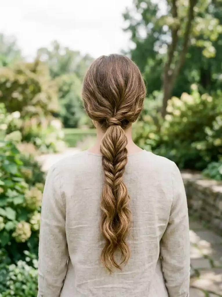 11. Loose Rope Ponytail