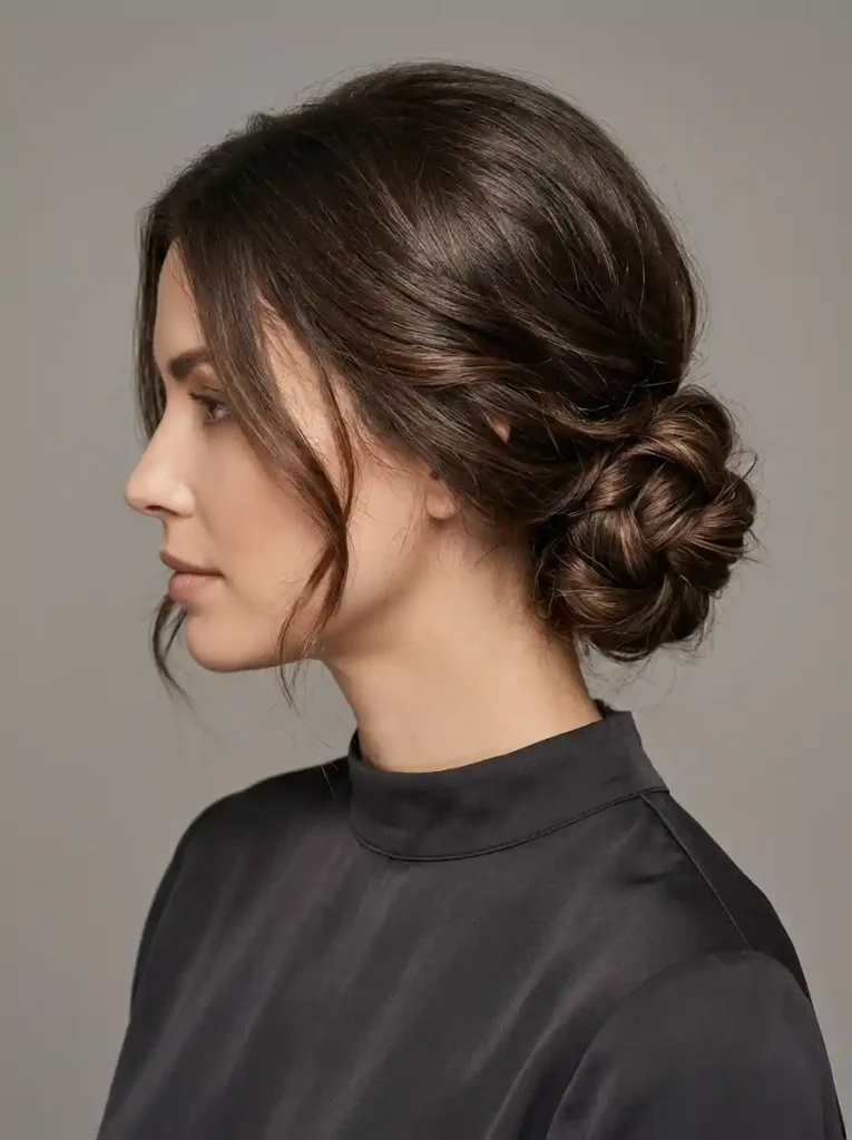 12. Knotted Bun