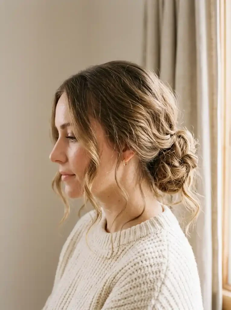 14. Textured Bun