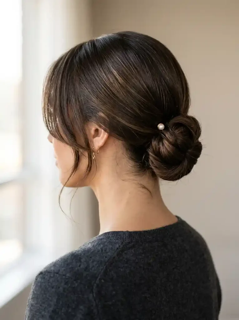 14. Twisted Knot Bun
