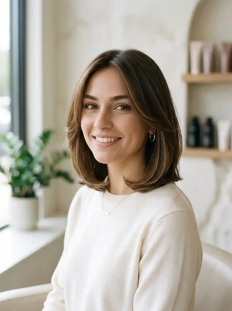 15. Soft Layered Bob
