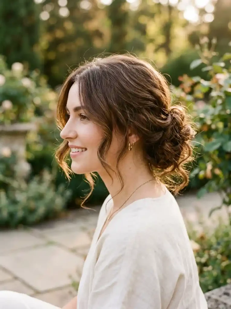 19. Side Messy Bun