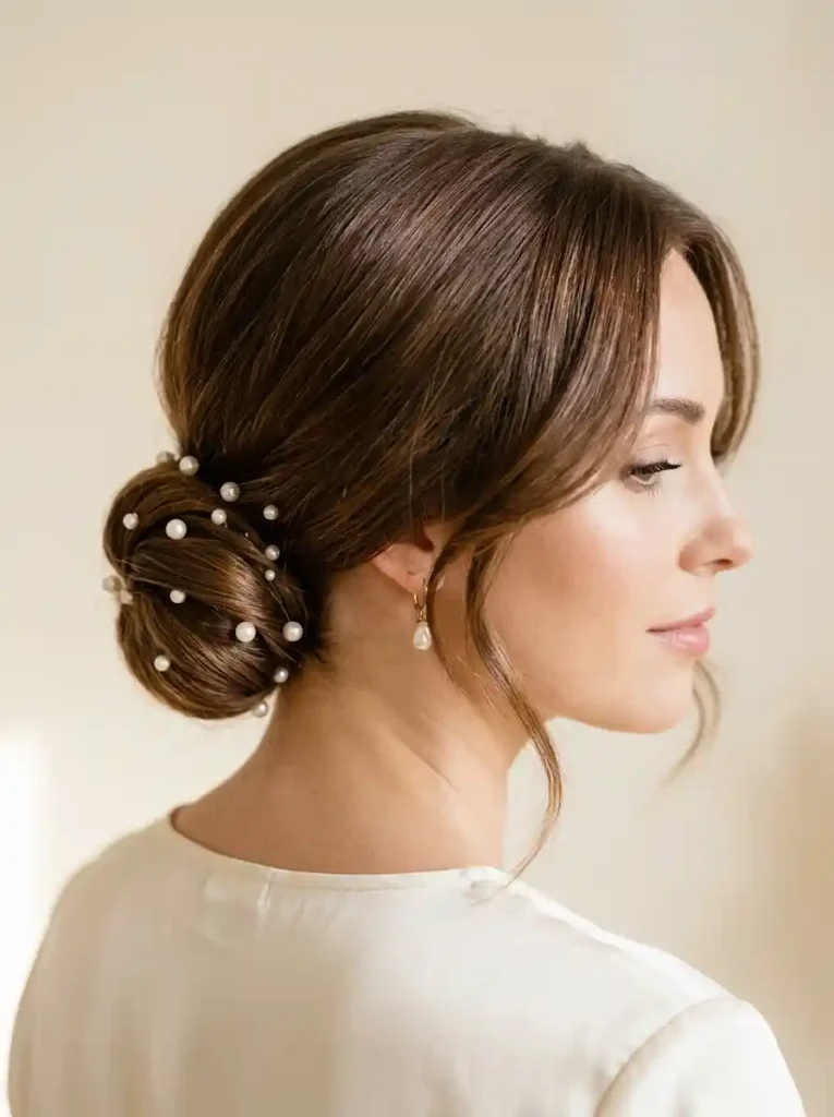 20. Pearl Accent Bun