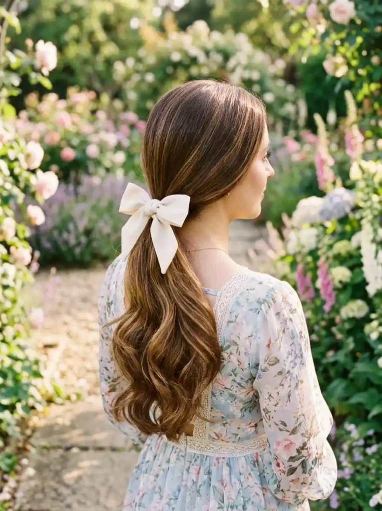 20. Ponytail With Bow