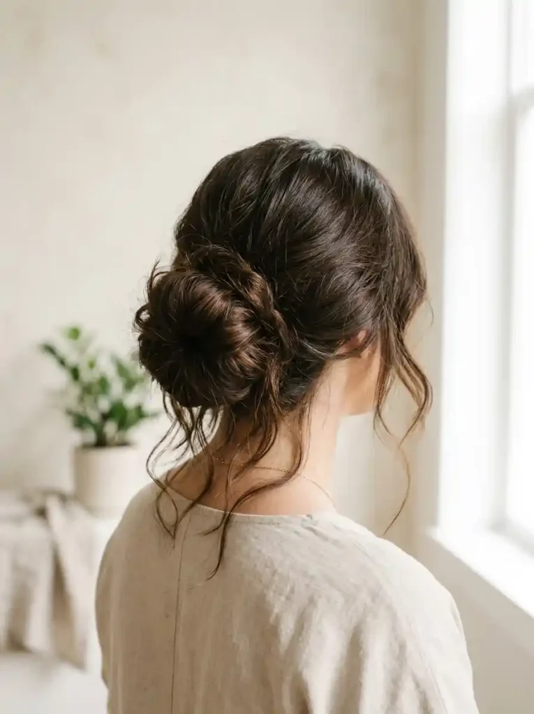 20. Sock Bun Twist