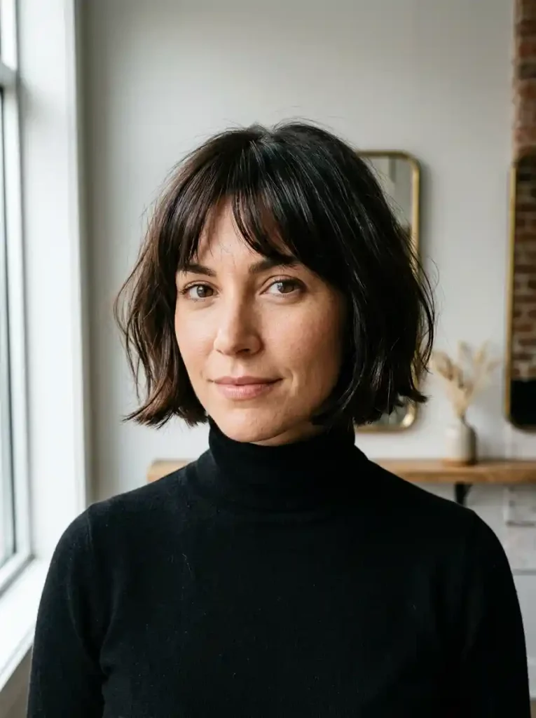 23. Chic Vintage Beatnik Bob-Beatnik Style Short Haircuts
