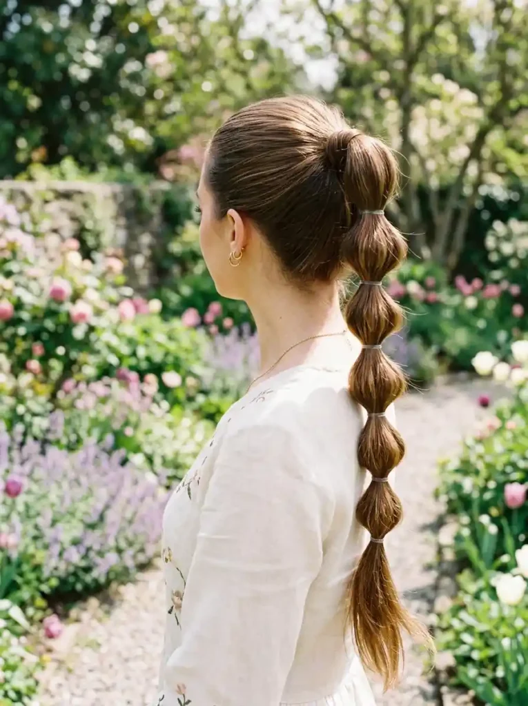 23. Sleek Side Ponytail