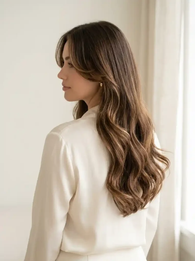 24. Soft U-Shape Layers Soft Face Framing Layers