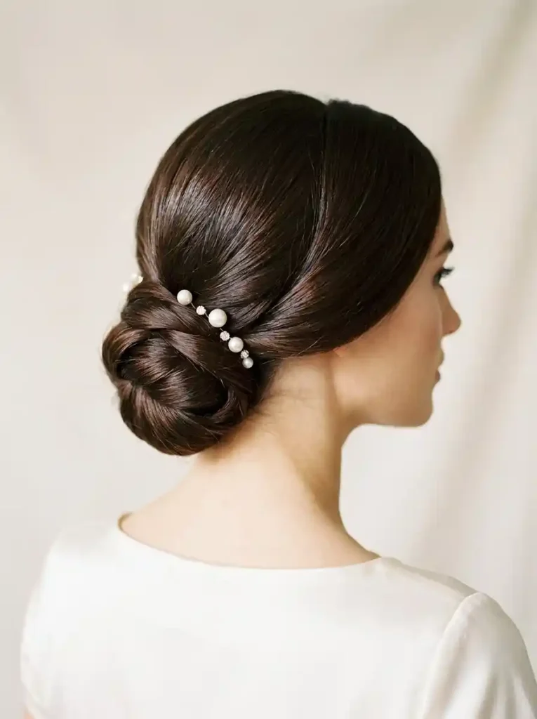 5. Pearl Accent Bun