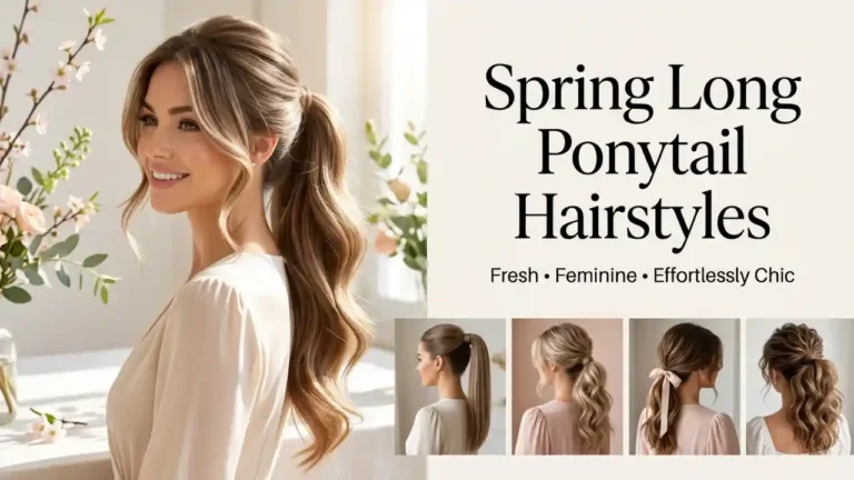 Spring Long Ponytail Hairstyles