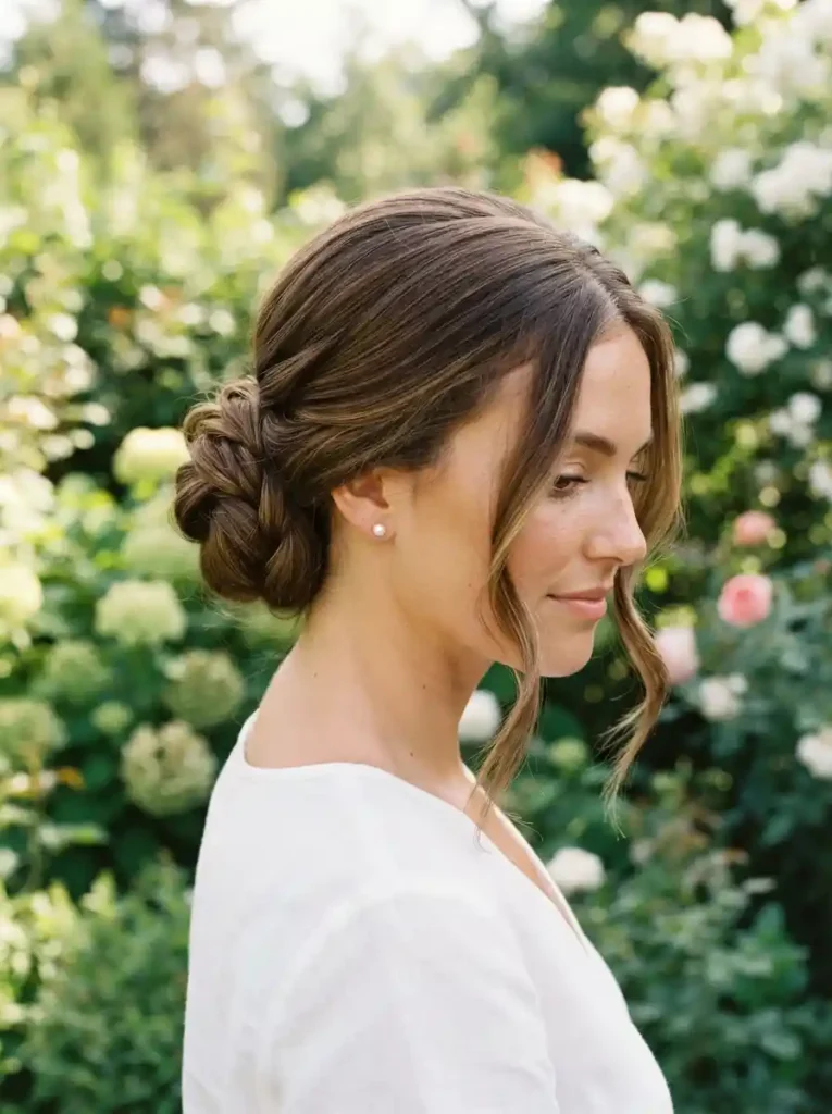 14. Twisted Side Bun