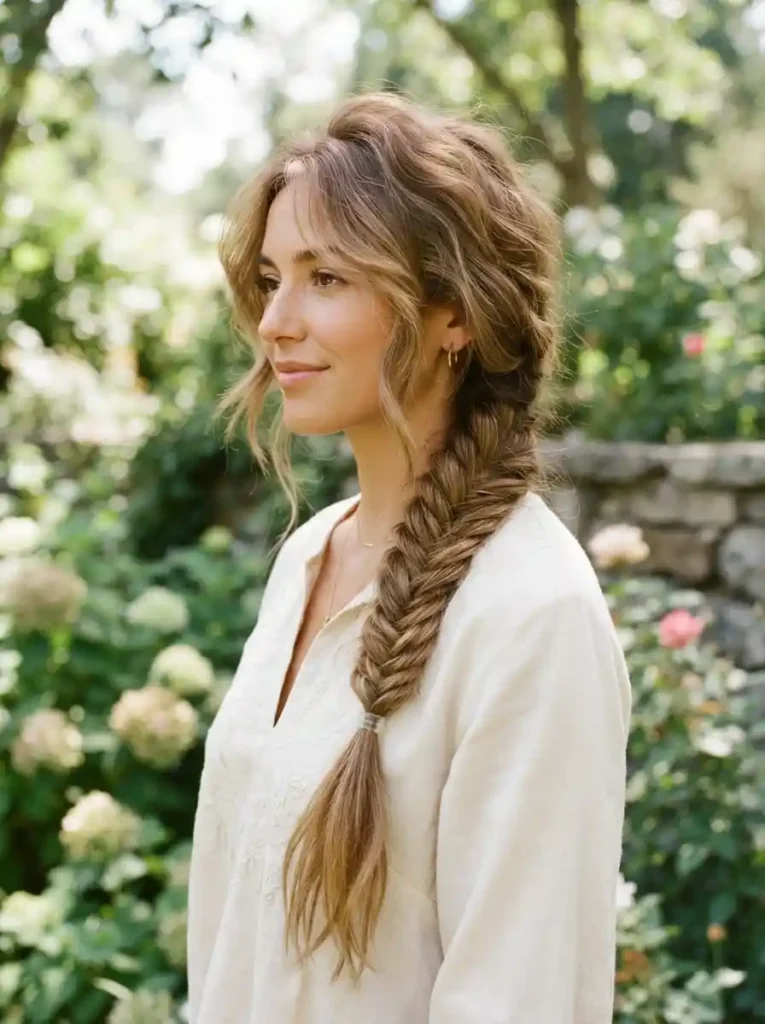 19. Loose Fishtail Braid