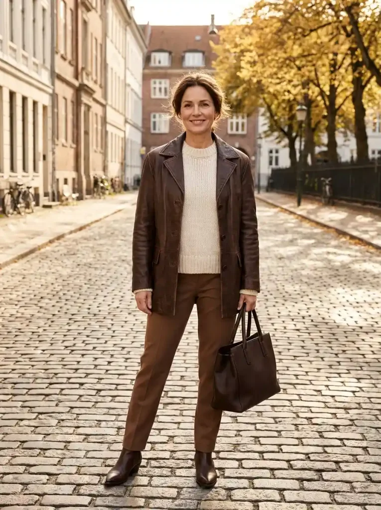 1. Rich Chocolate Brown Takes Over Fall Wardrobes-Fall Fashion Trends 2026
