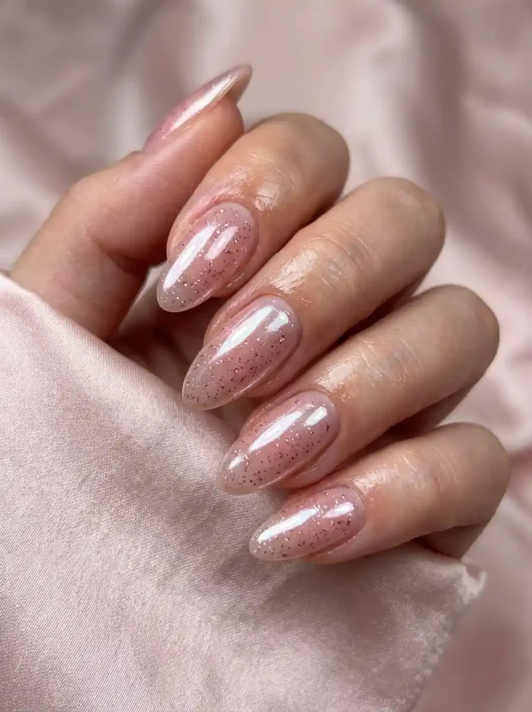 10. Pink Glitter Chrome