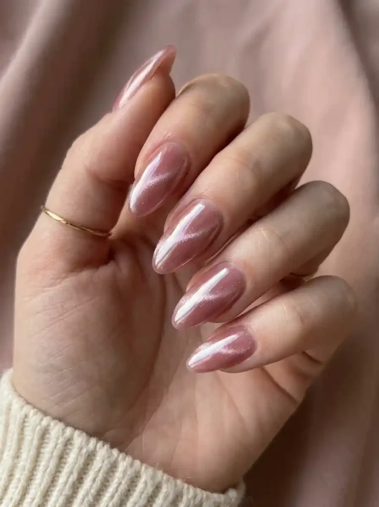 11. Pink Cat-Eye Chrome