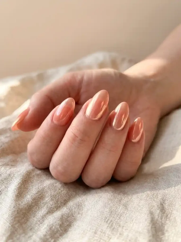 16. Peachy Pink Jelly Chrome
