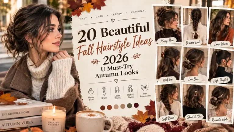 20 Beautiful Fall Hairstyle Ideas 2026 U Must-Try Autumn Looks
