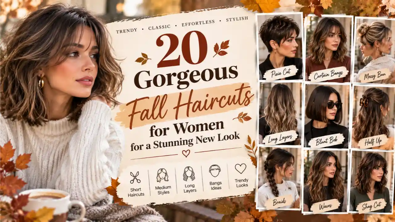 20 Gorgeous Fall Haircuts for Women for a Stunning New Look
