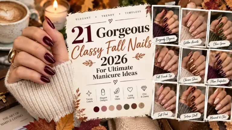 21 Gorgeous Classy Fall Nails 2026 For Ultimate Manicure Ideas