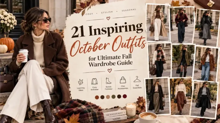 21 Inspiring October Outfits for Ultimate Fall Wardrobe Guide