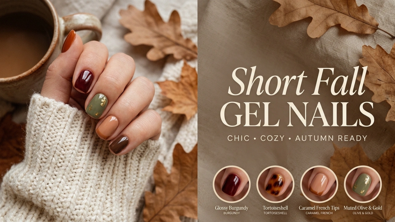 Short Fall Gel Nails